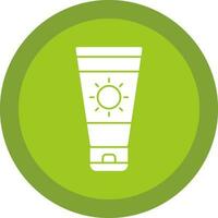 Sun cream Vector Icon Design