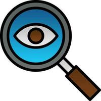 Observation Vector Icon Design