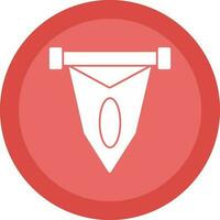 Pennant Vector Icon Design