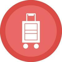 Luggage Vector Icon Design