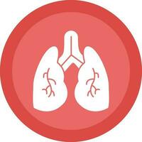 Lungs Vector Icon Design