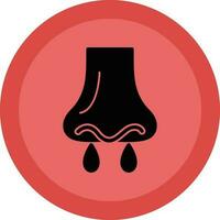 Nose Vector Icon Design