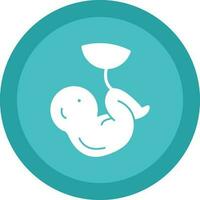 Fetus Vector Icon Design