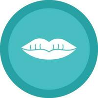 Lips Vector Icon Design