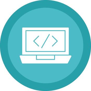 Coding Vector Icon Design