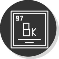 Berkelium Vector Icon Design