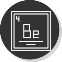 Beryllium Vector Icon Design