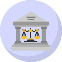 Supreme court Vector Icon Design