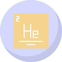 Helium Vector Icon Design