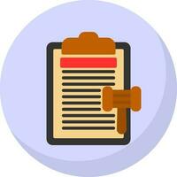 Clipboard Vector Icon Design