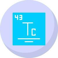 Technetium Vector Icon Design