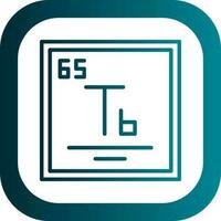 Terbium Vector Icon Design