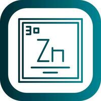 Zinc Vector Icon Design