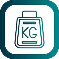 Weights Vector Icon Design