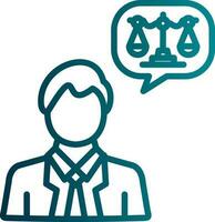 Legal advice Vector Icon Design