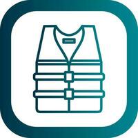 Life jacket Vector Icon Design
