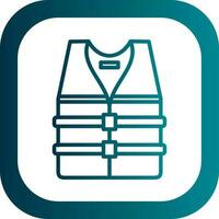 Life jacket Vector Icon Design