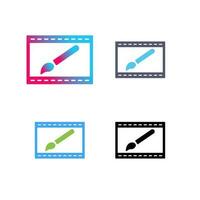 Unique Website Design Vector Icon