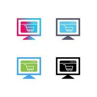 Ecommerce Website Vector Icon