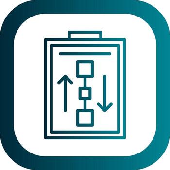 diseño de icono de vector de flujo de trabajo