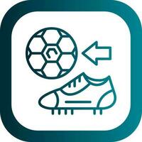 Football boots Vector Icon Design