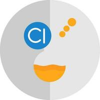 Chlorine Vector Icon Design