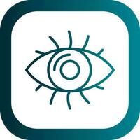 diseño de icono de vector de ojo