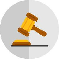 Gavel Vector Icon Design