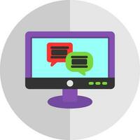 Conversation Vector Icon Design