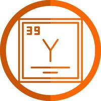 Yttrium Vector Icon Design