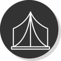 Tent Vector Icon Design