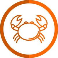 Crab Vector Icon Design