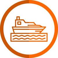 Boat Vector Icon Design