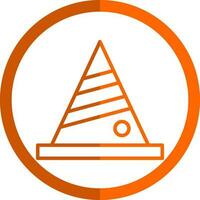 Cone Vector Icon Design