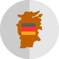 Alemania vector icono diseño