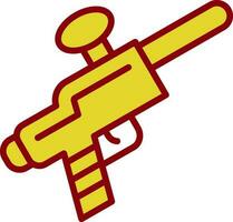 diseño de icono de vector de paintball