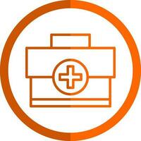 Medical kit Vector Icon Design