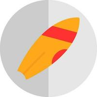 Surfboard Vector Icon Design