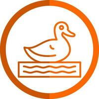 Duck Vector Icon Design