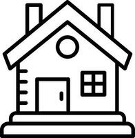 Cabin Vector Icon Design