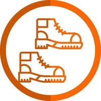 Boots Vector Icon Design