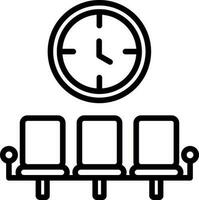 Waiting room Vector Icon Design