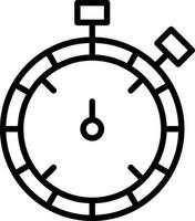 Stopwatch Vector Icon Design