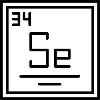 Selenium Vector Icon Design