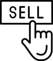 Sell Vector Icon Design