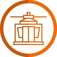 Gondola Vector Icon Design
