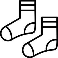 Socks Vector Icon Design