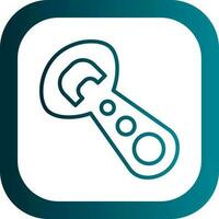 Bottle opener Vector Icon Design