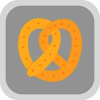 Pretzel Vector Icon Design