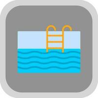 Swimming pool Vector Icon Design